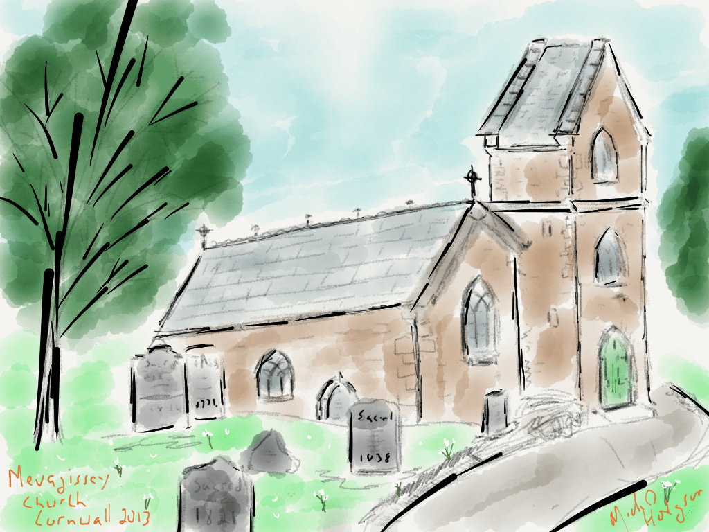 St Peters Church in Mevagissey.