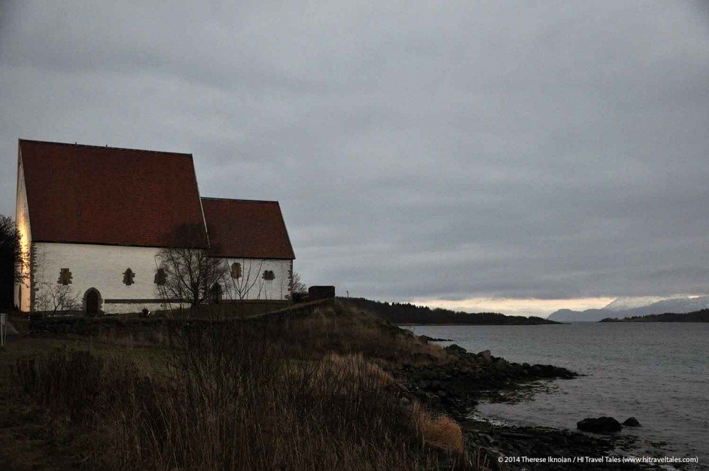 Trondenes church in Harstad Hurtigruten Cruise Excursion