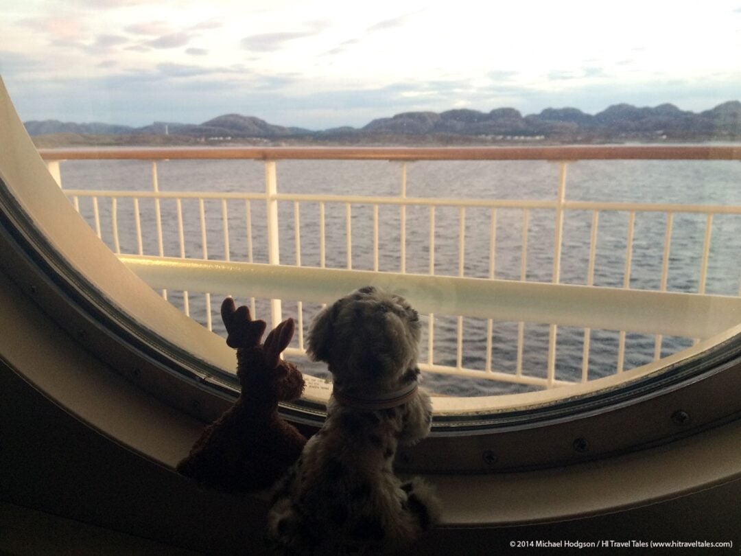 Hurtigruten Cruises window view