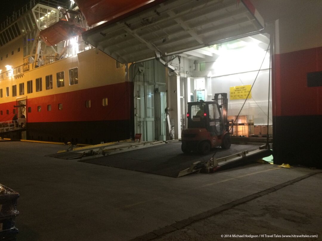 Hurtigruten Cruises are working ships