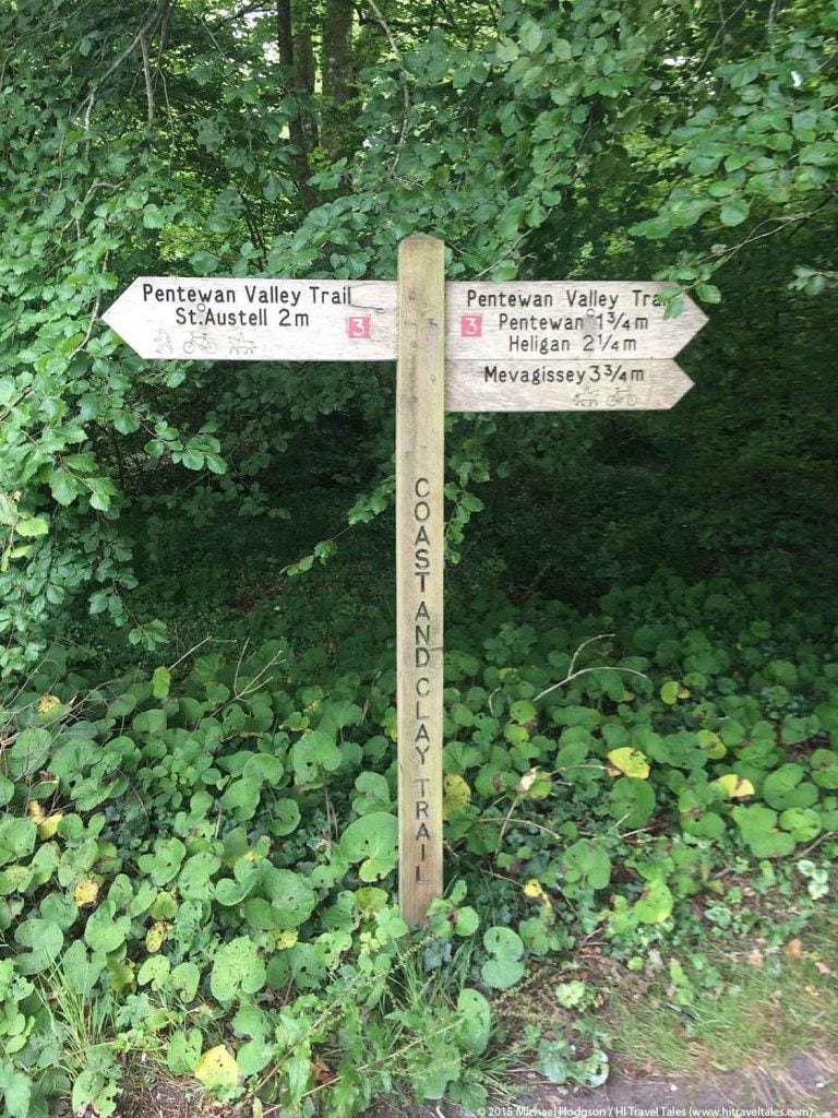 Visit Cornwall paths near Pentewan