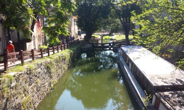 C&O Canal trail in Washington DC, a recreational wonder