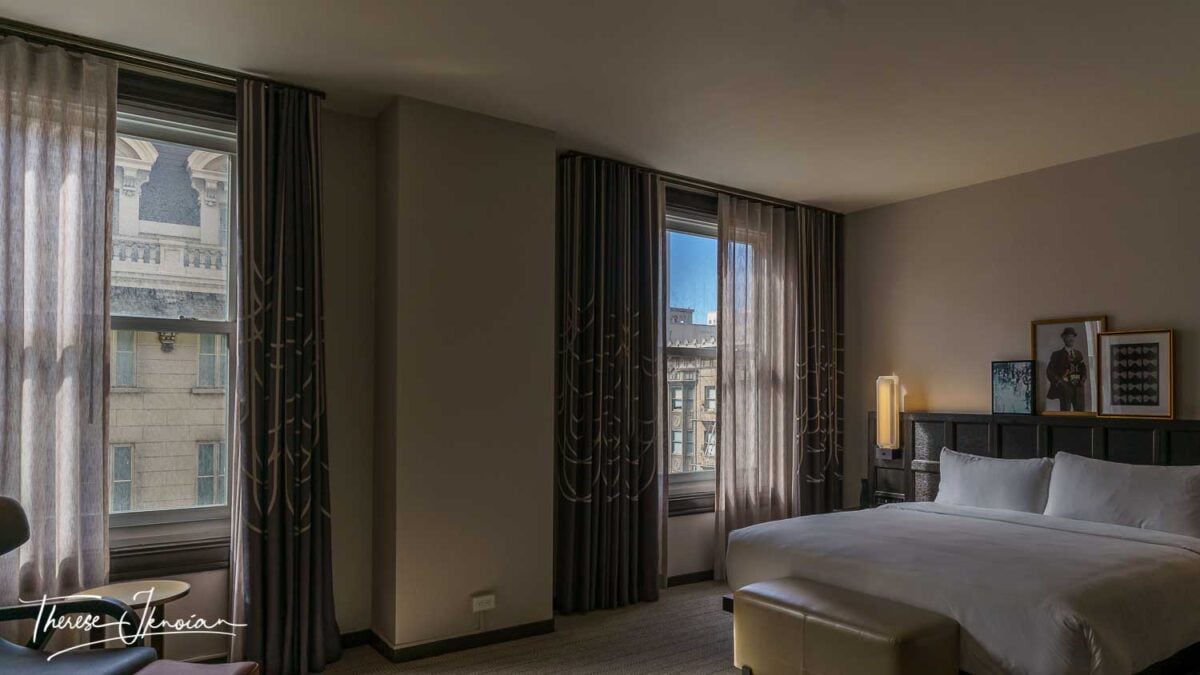 Clift Hotel Standard Room View