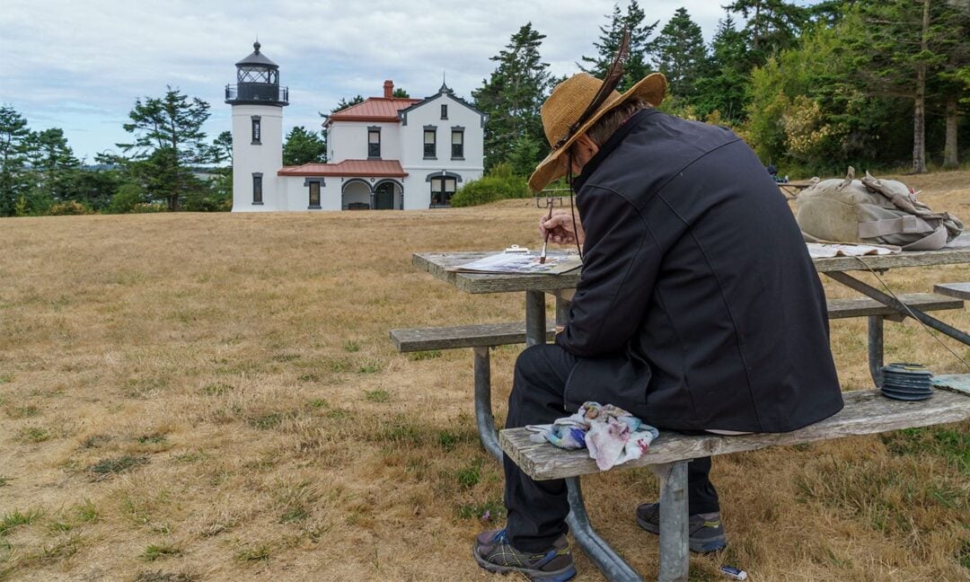 Fort Casey Lighthouse Painter