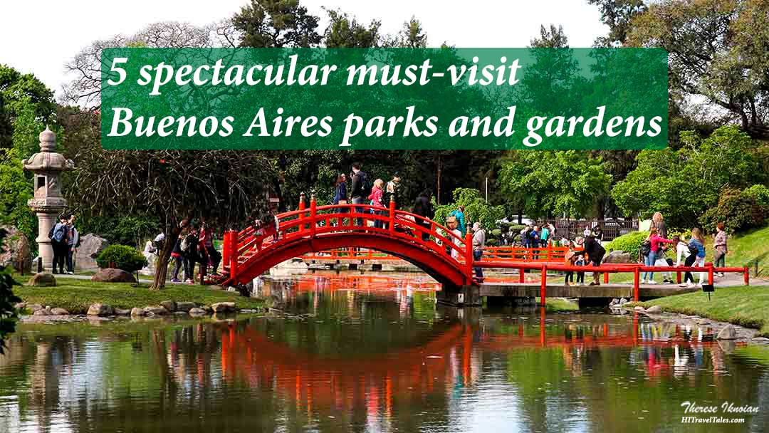 Buenos Aires parks include this amazing Japanese garden.