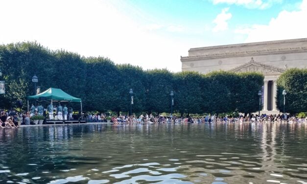 Jazz in the garden at the National Gallery of Art Sculpture Garden